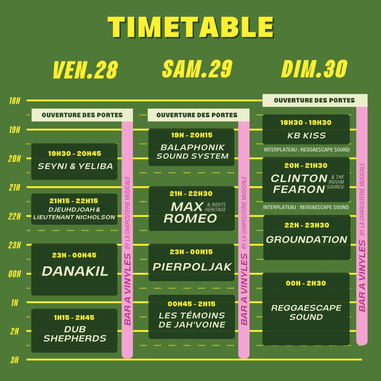 timetable